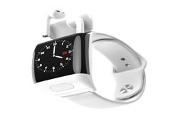 Ultra Smart Watch With Tws True Wireless Bt 50 Earphone Music Earbud Wristband Bluetooth Headset Ecg Heart Rate Blood Pressure Sm2588967
