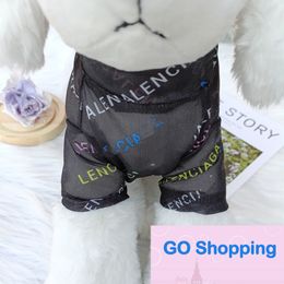 Großhandel grenzüberschreitende neue Ankunft Modemarke Haustier Kurzarm Jarre Aero Bull Bichon Teddy Corgi Sonnenschutz Kleidung Hund T-Shirt Sommer