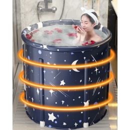 Bathtubs Portable Bath Inflatable Bathtub Folding Tub Foldable Bucket Basin Adult Large Spa Foot Bathroom Household Washing Bath Home Tub