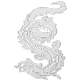 Storage Bottles Dragon Die Cut Chinese Metal Cutting Dies Diy Embossing Stencil Template Scrapbooking Card Making Po