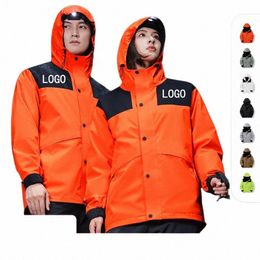 custom Ski Jacket Warm Men Down Jacket print logo Removable Jacket Thicken Outdoor waterproof Winter Down Coats R79d#