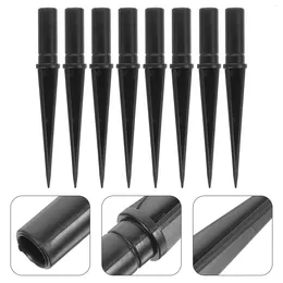 Garden Decorations 10 Pcs Land Landscape Light Accessories Solar Lights Plastic Replacement Stakes For Cane