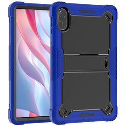 Tablet Case for Honor pad x9 11.5" Tablet Shell, 3 in 1 Hybrid Shockproof Silicone Gel Protective Tablet Cover with Kickstand for pad x8 pro