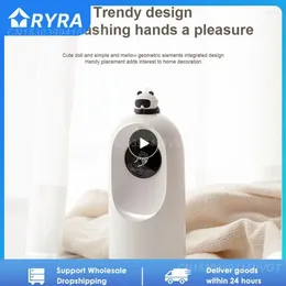 Liquid Soap Dispenser Container Bubble Washing Mobile Phone Desk 300ml Automatic Induction Dual-purpose Wall Mounted Bathroom Accessory