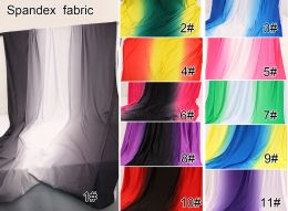 Fabric Knit Spandex Ombre Fabric for Dancing Dress Sportwear Yoga Clothing Stretch Lycra Fabric 58" By Yard