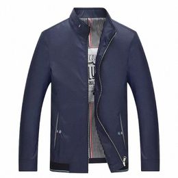 Alta qualidade primavera e outono jaqueta fina elegante fi high-end simples busin casual festa loja jaqueta masculina fina k5y0 #