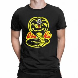 karate Kid Cobra Kai Vintage T-Shirt Men Funny 100% Cott Tee Shirt Round Neck Short Sleeve T Shirt Gift Clothes a35N#