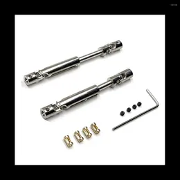 Bowls MN78 Metal Drive Shaft CVD Driveshaft With 3mm To 4mm Sleeve For MN-78 MN 78 1/12 RC Car Upgrade Parts