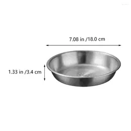 Dinnerware Sets On Foot Stainless Steel Soup Bowl Toddler Flatware Metal Steaming Dish For Home