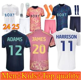 2024 BAMFORD Llorente RODRIGO Leeds Unitedes soccer jerseys 24 25 Adams Aaronson HARRISON JAMES Men kids Kit maillots de football shirt TOPS