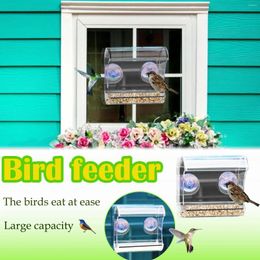 Other Bird Supplies Hanging Garden Feeder Automatic Decoration Outdoor Patio &