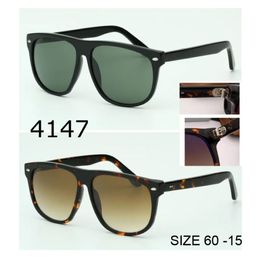 top quality oversized 60mm sunglass for men women brand designer uv400 glass lens gradient sun glasses vintage plank material avia2542