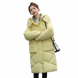 hot Sale Student Outfit Winter Women Thickened Warm Down Cott Coat BF Style Mid Length Jacket for Women 2024 y2k clothes D05O#