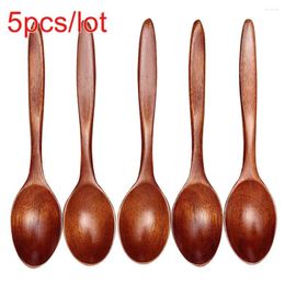 Spoons Japanese Style Cooking Utensils Kitchen Tools Coffee Spoon Tea Wooden Tableware