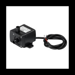 Pumps DC Water Pump 4.2W 230L/H 12V Low Noise Mini Water Cooling Submersible Pump Centrifugal Pump for Landscape Fountains