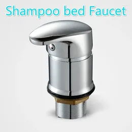 Bathroom Sink Faucets Brass Shampoo Bed Faucet Switch And Cold Mixing Water Valve With Shower Hose Hair Spray