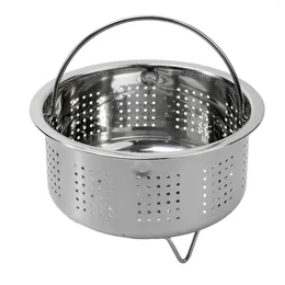 Double Boilers Practical Durable High-Quality Materials Dining For Pressure Cooker Steam Basket Steamer Pot Stainless Steel