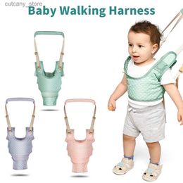 Carriers Slings Backpacks Baby Walker Sling Toddler Belt Backpack Children Kids Walking Learning Summer Activity Gear Detachable Traction Rope Dual-use L240320