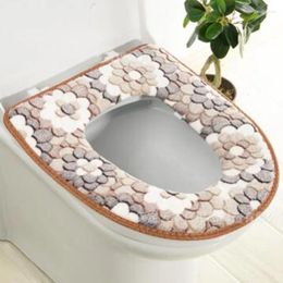 Toilet Seat Covers Cover Plush Models Waterproof Universal Model Ring Washable Bathroom Mat Decorative