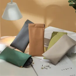 Storage Bags Cosmetic Bag Leather Small And Practical High Quality Fabric Water Proof Portable Home Glasses 30g Thick Durable
