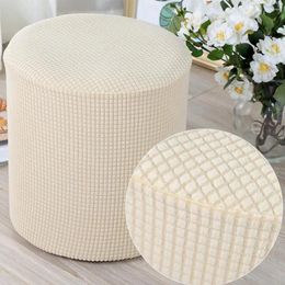 Chair Covers Stretch Stool Slipcover Comfortable Touch Seat Cover Excellent Workmanship Protective Modern
