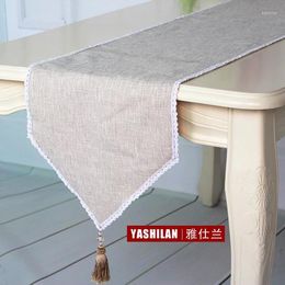 Table Cloth European-style Luxury Fashion Simple Cotton Trade Of Modern Garden Style Coffee Runner Mats