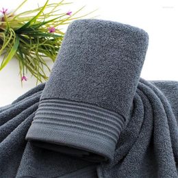 Towel Super Thick Long Staple Cotton Hand 2pcs Per Set Plain White El Bath Room Face 34x76cm