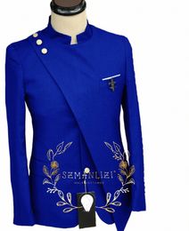 blazer Trousers Men Simple Busin Elegant Fi Job Interview Gentleman Suit Slim 2-piece Suit Men Wedding Suits Groom k1Xy#
