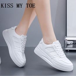 Casual Shoes 2024 Simple PU Old Father Chaussure Femme Sport Sneakers Flats Platform For Women Ladies Trainers Zapatos Mujer