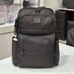 TUUMIS Bag Mens Business TUUMIS Designer Back Pack Simple Compact Ballistic Nylon Mens Backpack Leisure 26303207 T BT5E