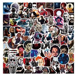 100PCS Vehicle Horror Movie Stickers Laptop Freday Childs Play Decals Skateboard Guitar Suitcase zer Motorcycle Graffit DIY Ca4506954