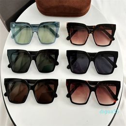 Sunglasses Havana Brown Shaded Women Men Summer Sunnies Glasses UV400 Eyewear