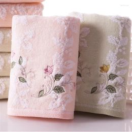 Towel 68x34cm High Quality Cotton Embroidered Men's And Women's El Adult Soft Absorbent Household Wash