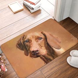 Carpets Hungarian Vizsla Dog Art Doge Anti-Slip Rug Doormat Bath Mat Hallway Carpet Indoor Decor