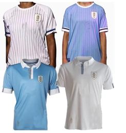 24 25 Uruguay Soccer Jerseys Camiseta uruguaya D.NUNEZ E.CAVANI L.SUAREZ Football shirts men kids kit G.DE ARRASCAETA F.VALVERDE R.ARAUJO Football Uniform