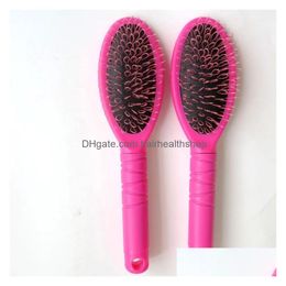 Hair Brushes Comb Loop Human Extensions Tools For Wigs Weft In Makeup Blackpink Color5965042 Drop Delivery Products Care Styling Dhh9I