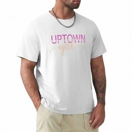 uptown Girl T-Shirt blanks animal prinfor boys Aesthetic clothing plain t shirts men U9hJ#