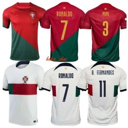 Portugal 2024-23 Thai Quality Soccer Jerseys DALOT PEPE RUBEN DIAS RAPHAEL PALHINHA RONALDO B.FERNANDES R.LEAO VITINHA R.NEVES JOAO CANCELO DIEGO COSTA MATHEUS