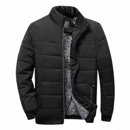 winter Fleece Jackets Men Thick Warm Jacket Coats Male Casual Slim Windbreaker Coats E0Yw#