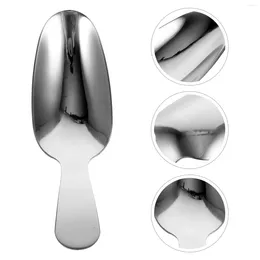 Spoons 3Pcs Coffee Scoop Stainless Steel Dessert Short Handle Tea Teaspoons Scoops For Sugar