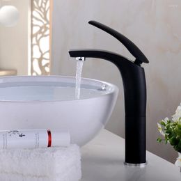 Bathroom Sink Faucets BECOLA White Black Red Color Basin Faucet Water Tap Solid Brass Single Handle Mixer