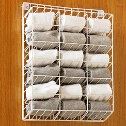 Storage Boxes Socks Rack Smooth Edge High Capacity Stainless Bra Panties Shelf Underwear Save Space