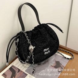 Stores Export Designer Shoulder Bags Niche Design Bag 2024 New Fashion Celebrity Handbag Versatile One Shoulder Crossbody Womens