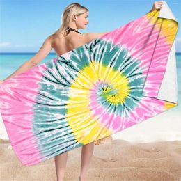 Towel Drying Printed Beach For Adults Swimming Bath Ultrafine Fiber