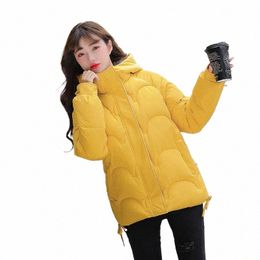 wyblz Winter Thicken Womens Parka Outwear Cott Warm Hooded Padded Coats Female Oversized Short Loose Jacket Korean Style 2021 c97j#