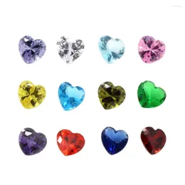 Vases 50pcs Heart Shaped Jewel Gems For Crafts Themed Party Decoration Accessories Children Activities