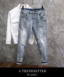 Men's Jeans M03809 Fashion 2024 Runway Luxury European Design Party Style