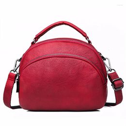 Shoulder Bags 2024 Mini Crossbody For Women Soft Leather Bag Sac A Main Solid Messenger Vintage Flap Girls