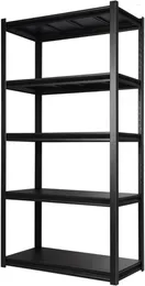 Storage Bottles PACHIRA E-Commerce Metal Shelves - 5 Tier Heavy Duty Garage Shelving Adjustable Rack Organisation