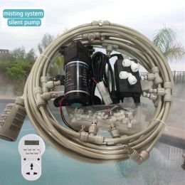 Sprayers 6M18M Watering Pump 24V DCDiaphragm Pump Mist Water Spray Fog Nebulizer Thread Nozzle 1024 UNC Misting Cooling System